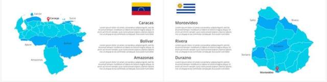 南美洲地图PPT元素South America 南美洲地图PPT元素South America