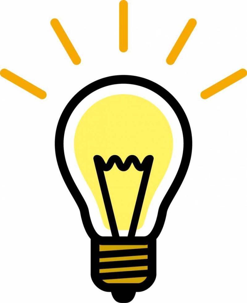 灯泡_线条___颜色