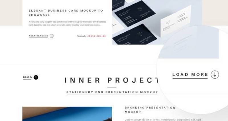 Sublimmme投资组合Psd网站