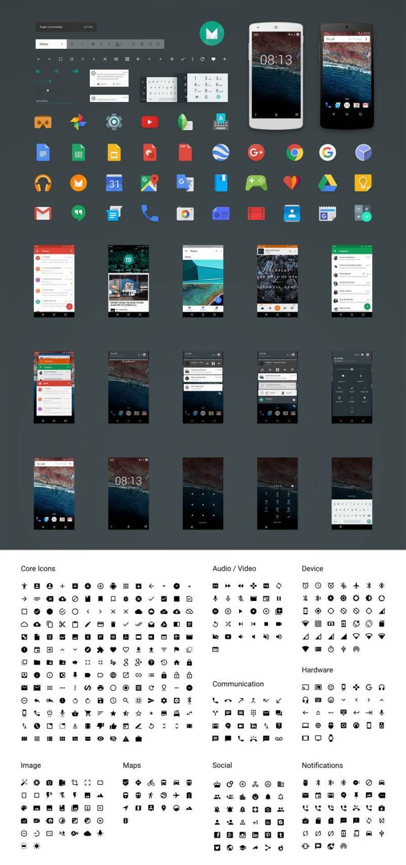 Android M GUI