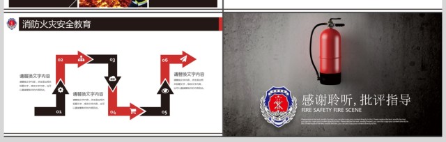 安全教育消防公安消防武警消防安全PPT 安全教育消防公安消防武警消防安全PPT