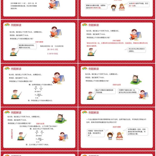 部编版六年级数学下册用比例解决问题课件PPT模板 部编版六年级数学下册用比例解决问题课件PPT模板