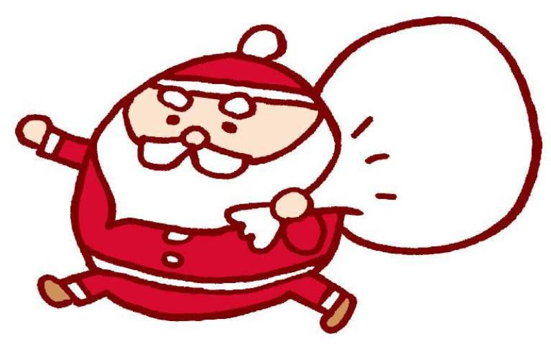 圣诞老人跑