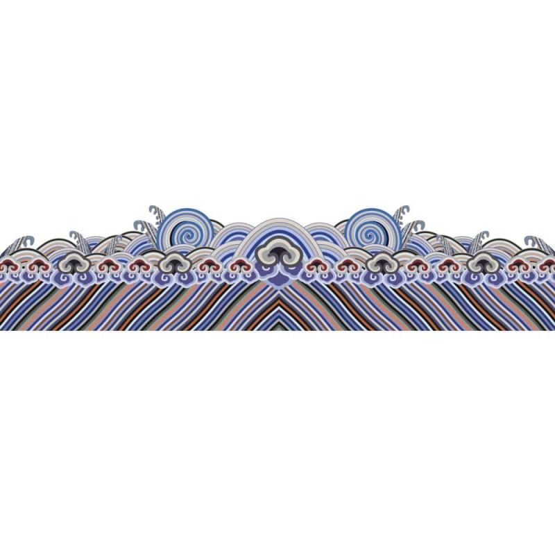 古典古风祥云云纹图案边框花边元素PNG免抠元素设计素材90