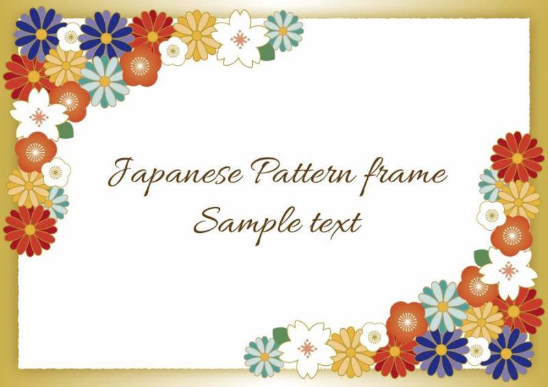 背景素材_和柄04