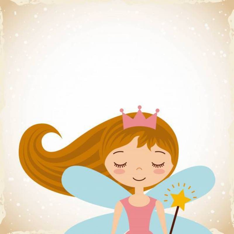 可爱的小仙女角色