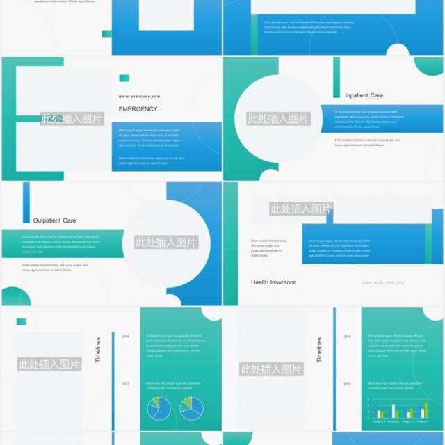 蓝色医疗医学医院图片排版设计PPT模板MEDICARO - Medical Powerpoint Template 蓝色医疗医学医院图片排版设计PPT模板MEDICARO - Medical Powerpoint Template