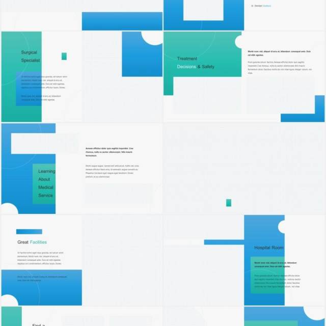 蓝色医疗医学医院图片排版设计PPT模板MEDICARO - Medical Powerpoint Template 蓝色医疗医学医院图片排版设计PPT模板MEDICARO - Medical Powerpoint Template