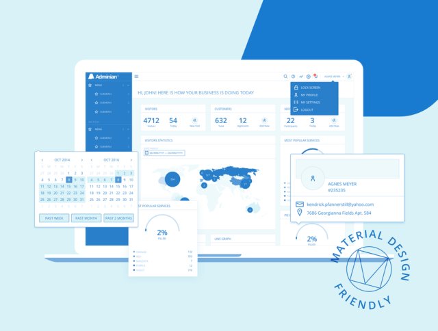用于Sketch的Web App快速原型设计线框套件,Adminian 2线框套件 用于Sketch的Web App快速原型设计线框套件,Adminian 2线框套件