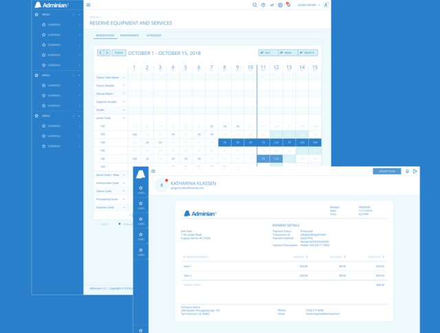 用于Sketch的Web App快速原型设计线框套件,Adminian 2线框套件 用于Sketch的Web App快速原型设计线框套件,Adminian 2线框套件