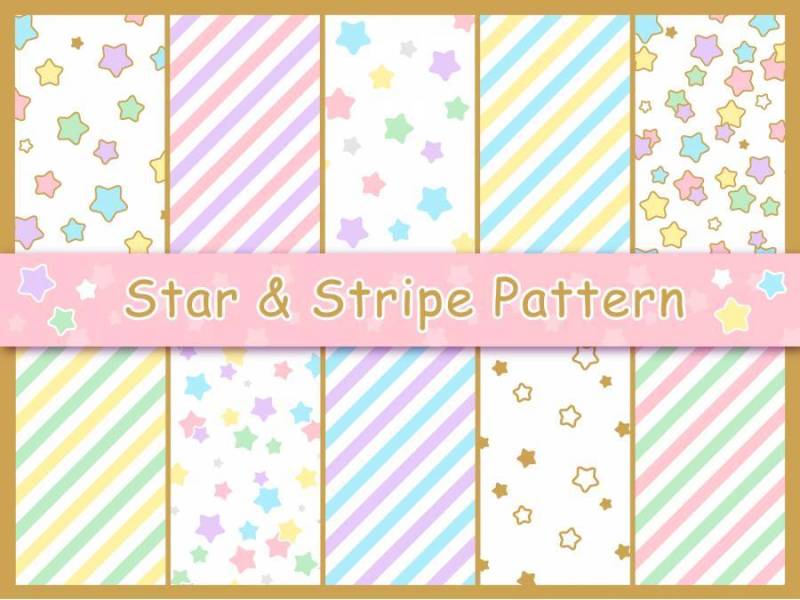 星星＆条纹图案集合