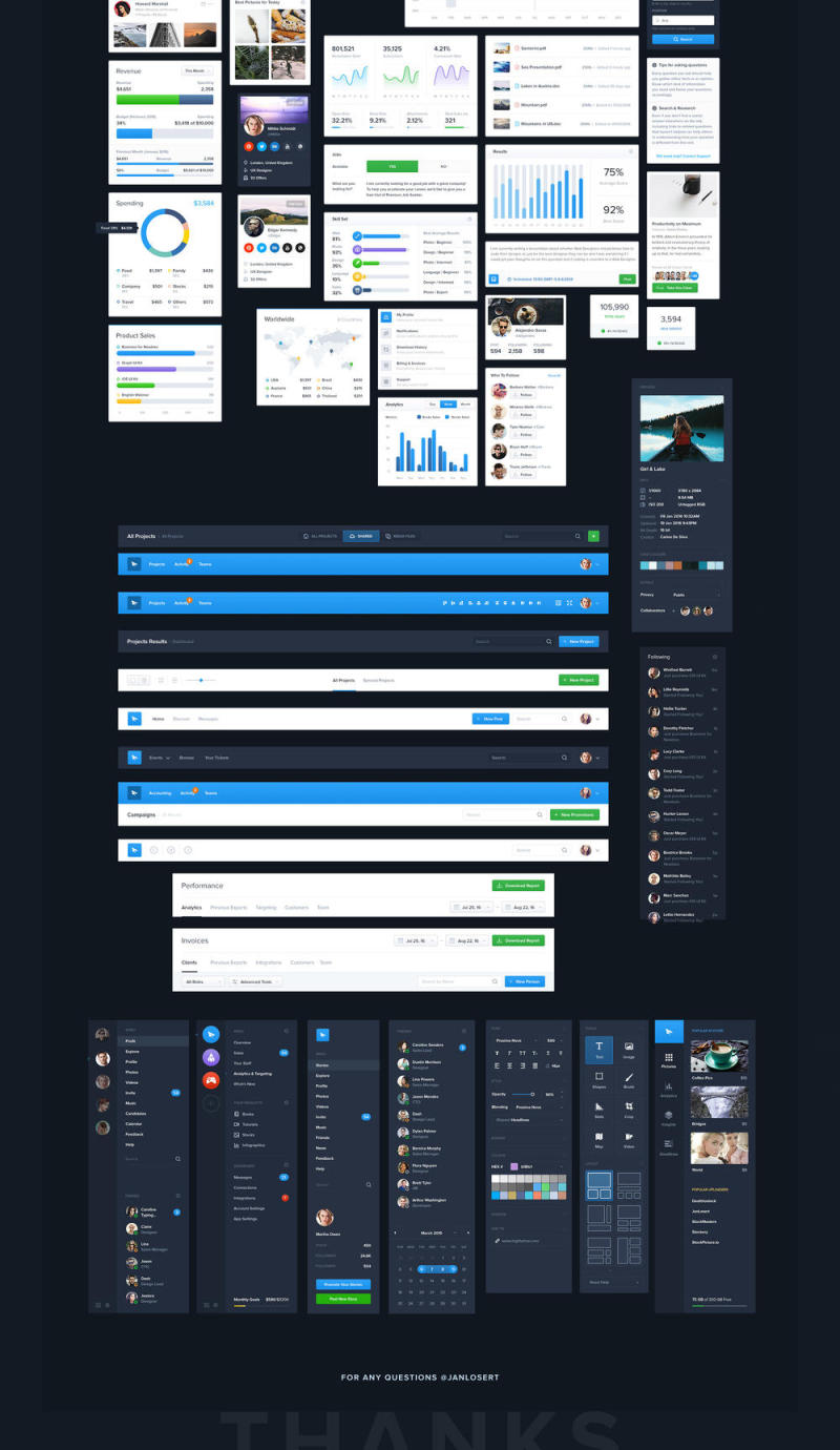 Dashboard60 UI工具包2017年合集