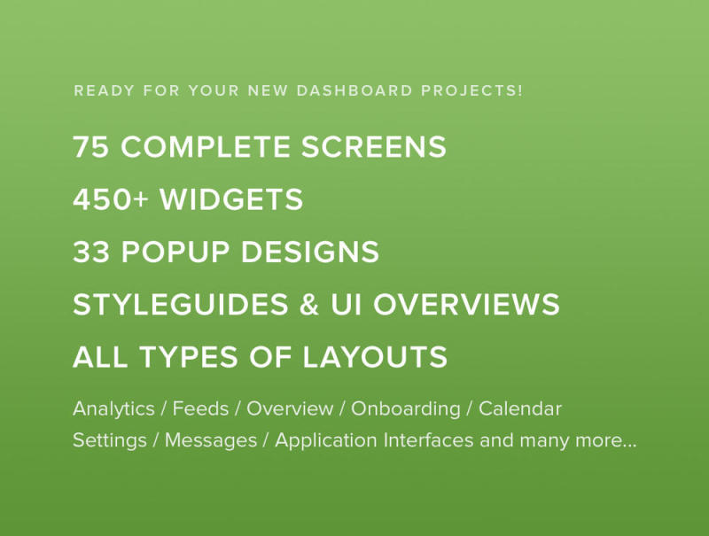 Dashboard60 UI工具包2017年合集