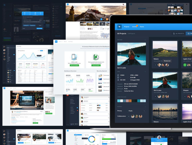 Dashboard60 UI工具包2017年合集 Dashboard60 UI工具包2017年合集