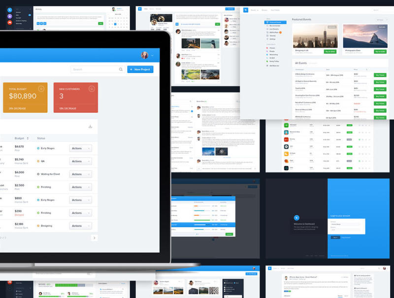 Dashboard60 UI工具包2017年合集 Dashboard60 UI工具包2017年合集