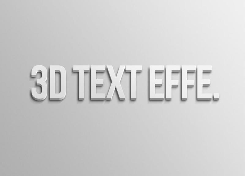 900多种字体特效金属质感效果3D立体智能图层文字样式PSD源文件设计素材模板打包下载