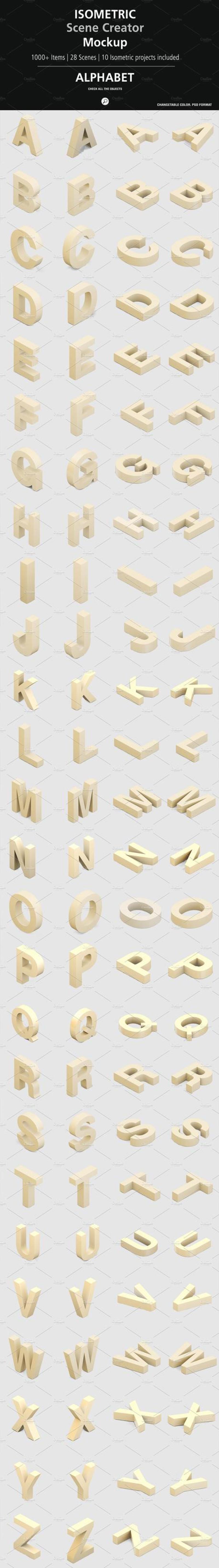 1000+等距场景造物主3D模型展示样机PSD源文件打包下载