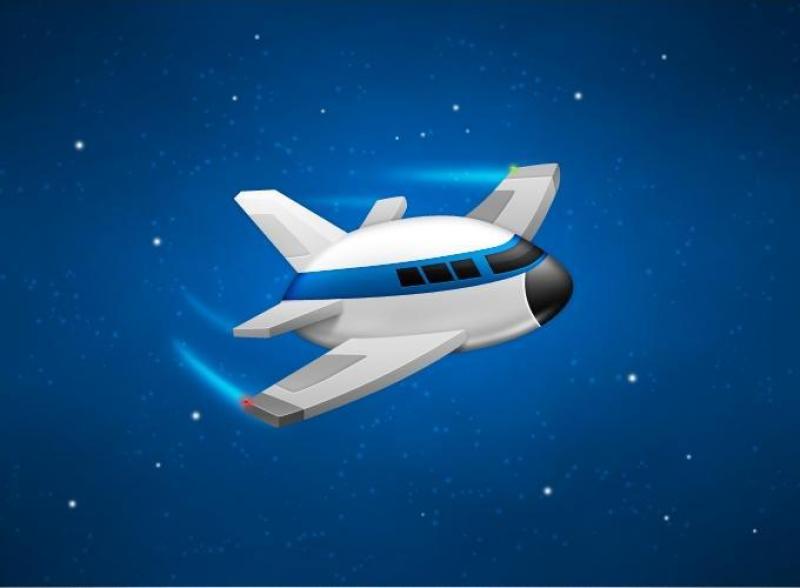 TestFlight App Airplane PSD