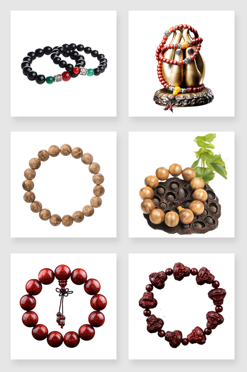 产品实物佛珠设计素材