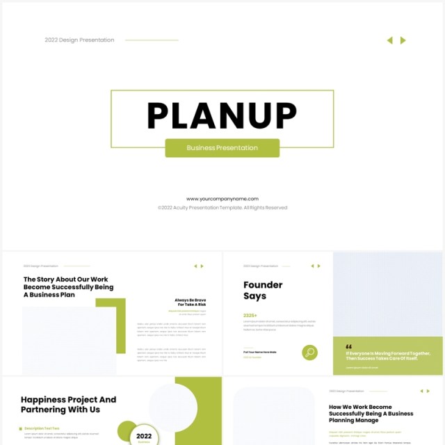 绿色简洁企业项目报告工作汇报PPT模板(无图可插图)Planup No Image 绿色简洁企业项目报告工作汇报PPT模板(无图可插图)Planup No Image