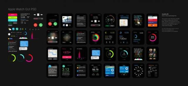 Apple Watch GUI