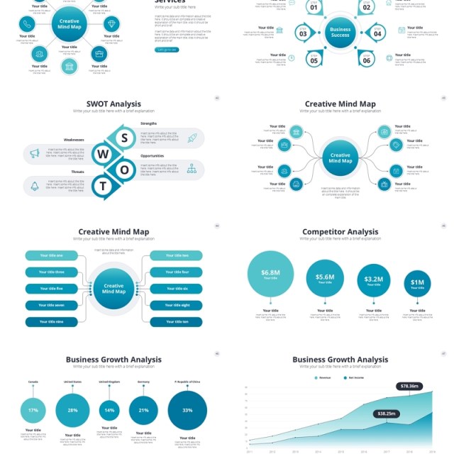 青色创业公司信息图PPT模板Turquoise Business Startup PowerPoint 青色创业公司信息图PPT模板Turquoise Business Startup PowerPoint