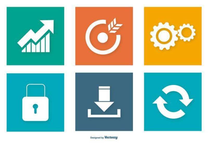 多彩的Seo图标集合