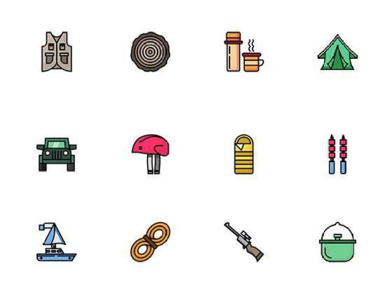 50 枚探险元素图标
