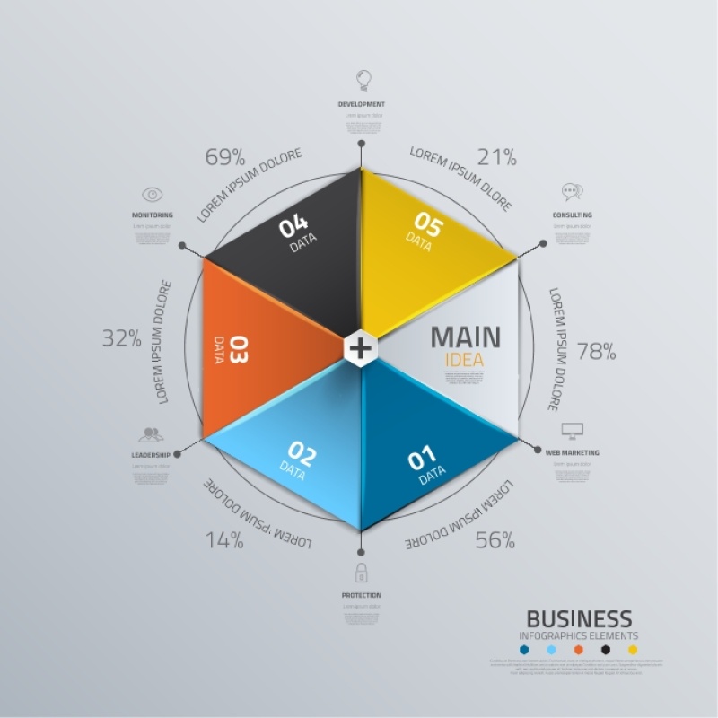 信息图形设计元素-223