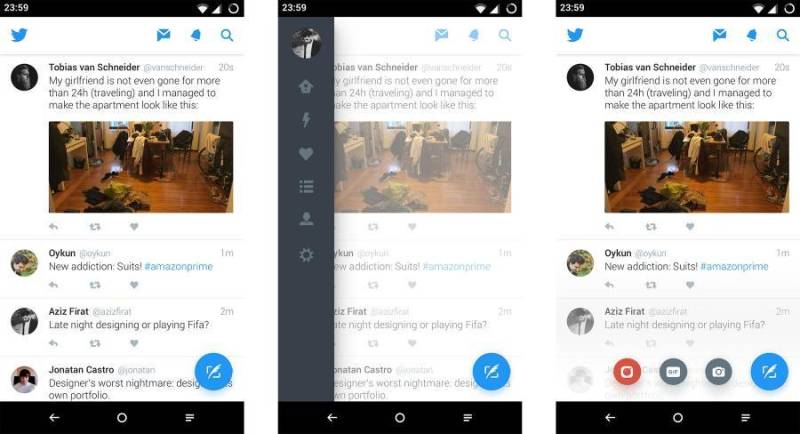 Twitter for Android 概念设计
