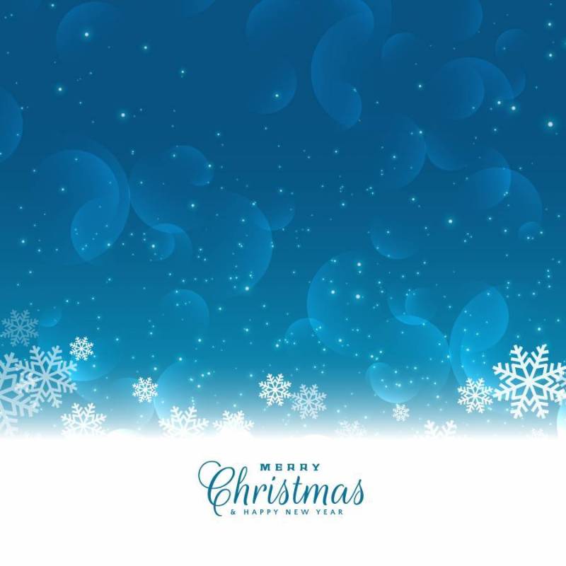 圣诞快乐雪花矢量问候