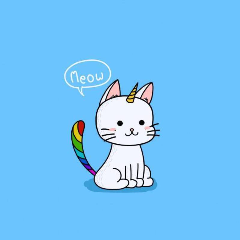 手画meownicorn