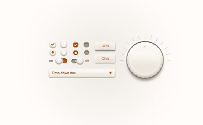 精致Gui psd分层素材