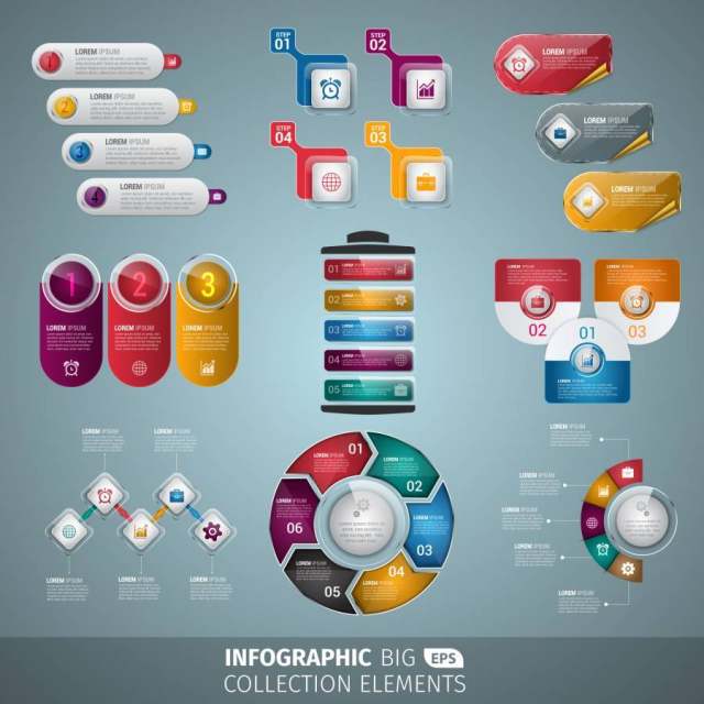 典雅的Infographic集合