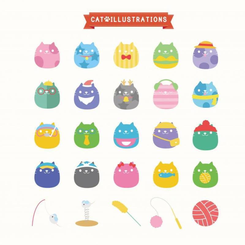猫的插图