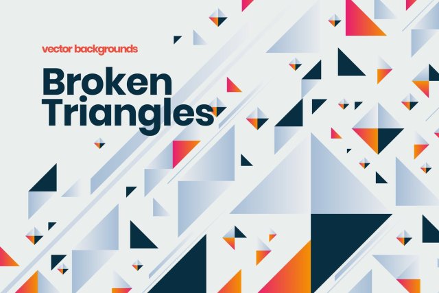 抽象三角形背景AI矢量素材Abstract Triangle Shapes Backgrounds 抽象三角形背景AI矢量素材Abstract Triangle Shapes Backgrounds