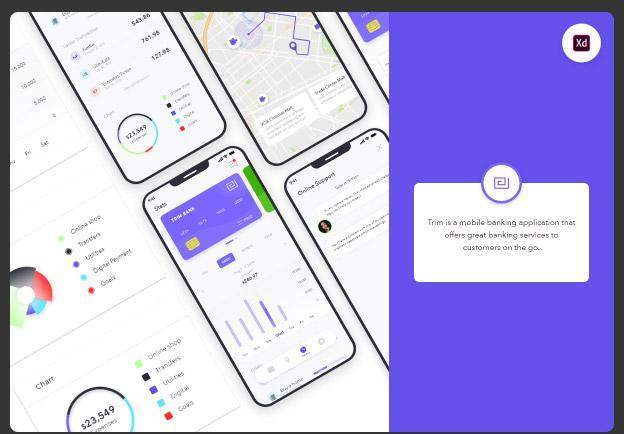 简洁用户界面工具包Trim UI kit 简洁用户界面工具包Trim UI kit