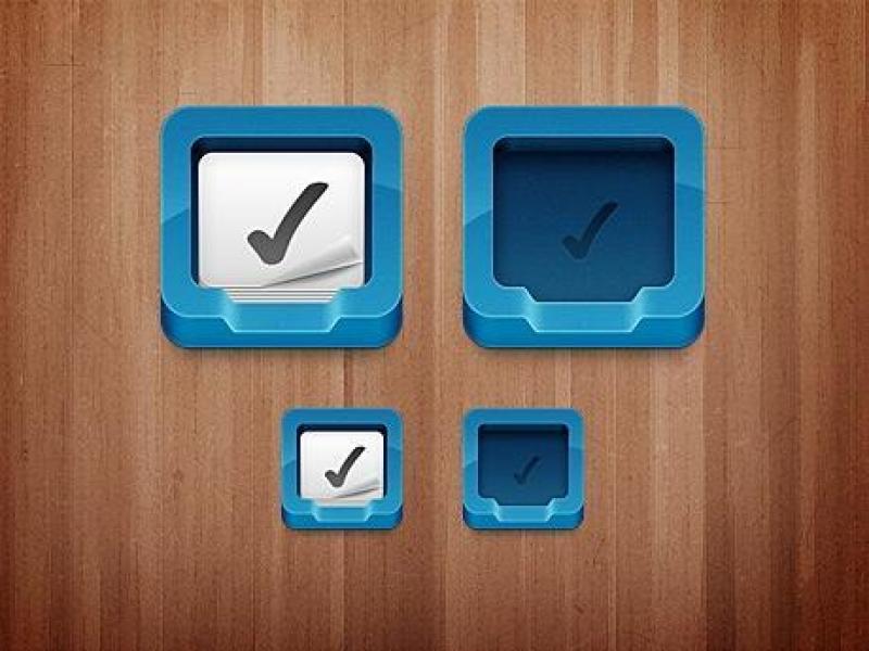 3D&nbsp;勾选框&nbsp;PSD分层素材