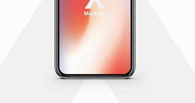 iPhone X Psd模拟矢量