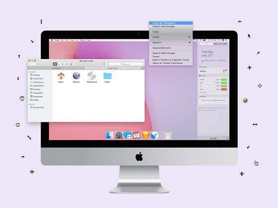 Facebook macOS 桌面界面包 Facebook macOS 桌面界面包