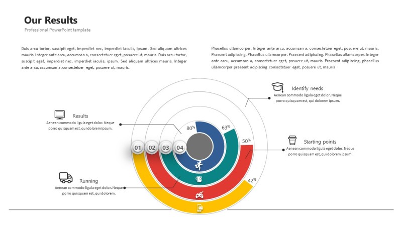 多彩微粒体PPT信息可视化图表6