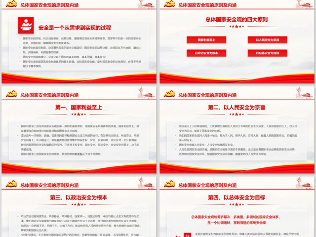 原创坚持总体国家安全观加强国家安全能力建设ppt-版权可商用 原创坚持总体国家安全观加强国家安全能力建设ppt-版权可商用