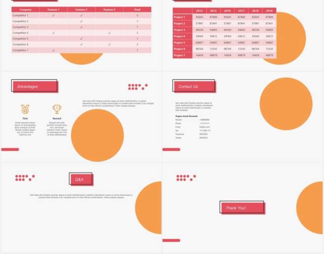 创意公司宣传介绍图片排版设计PPT模板INVESGO - Startup Pitch Deck Powerpoint Template
