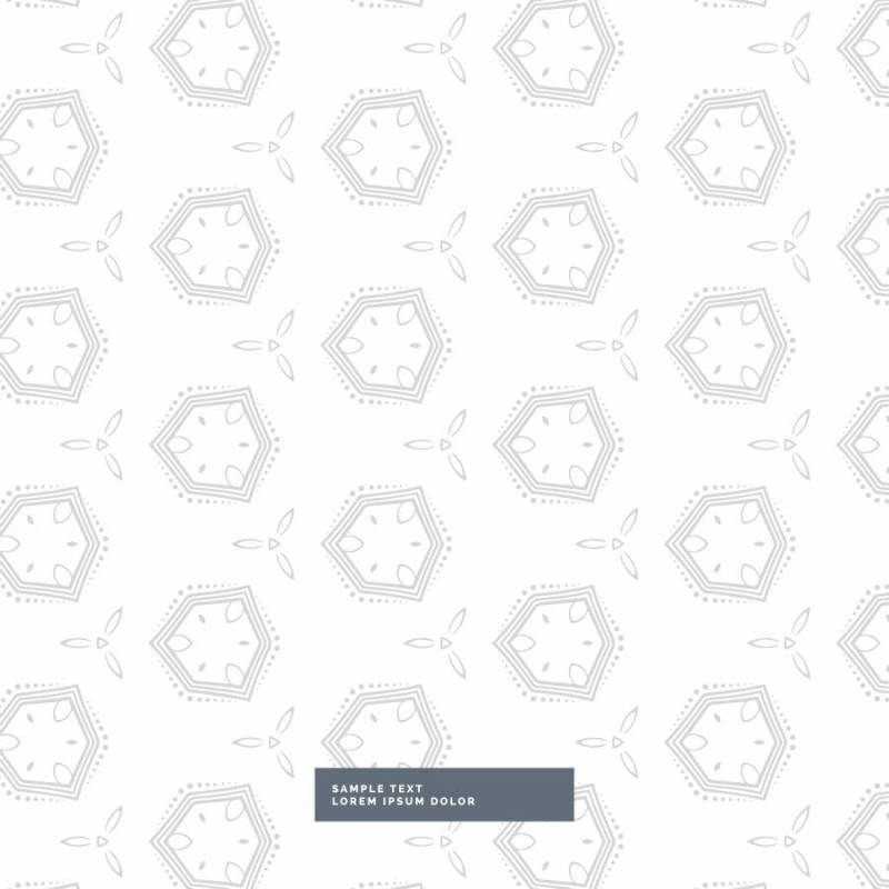 与灰色几何图案的白色背景