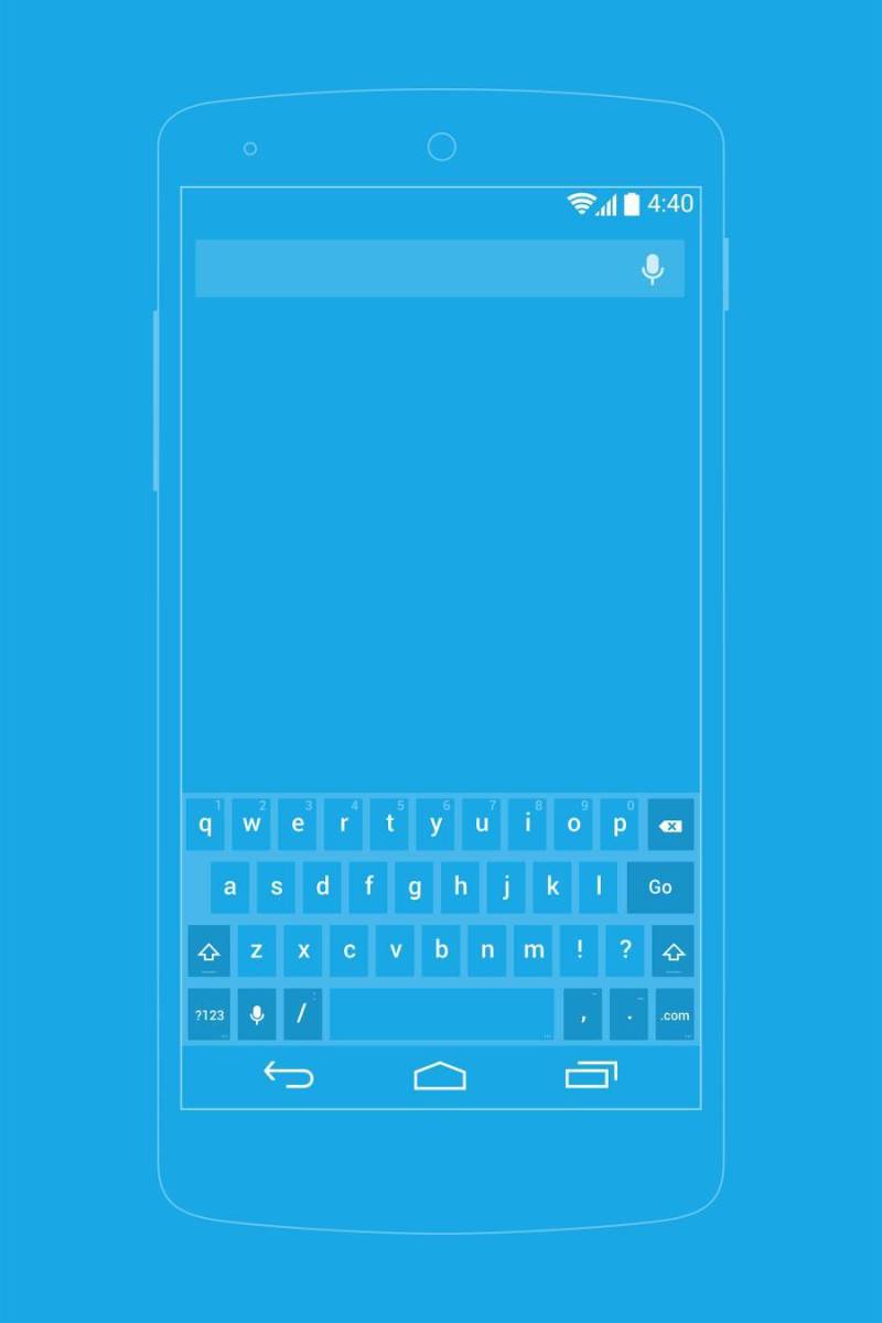 Nexus 5 Wireframe UI