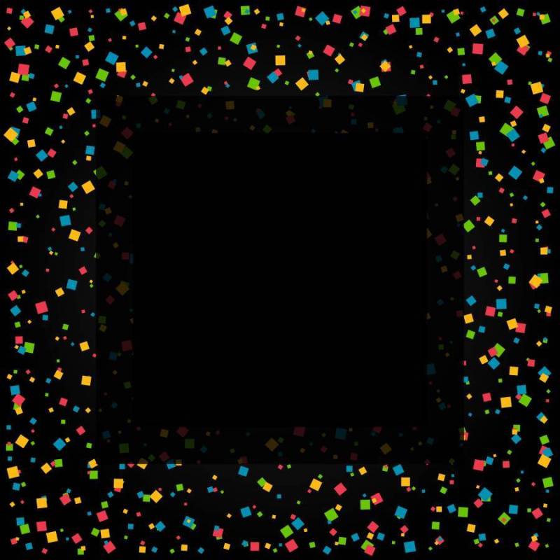 五彩纸屑背景与空间为您的文本