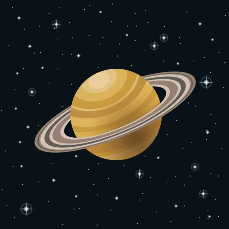 土星例证传染媒介圆环