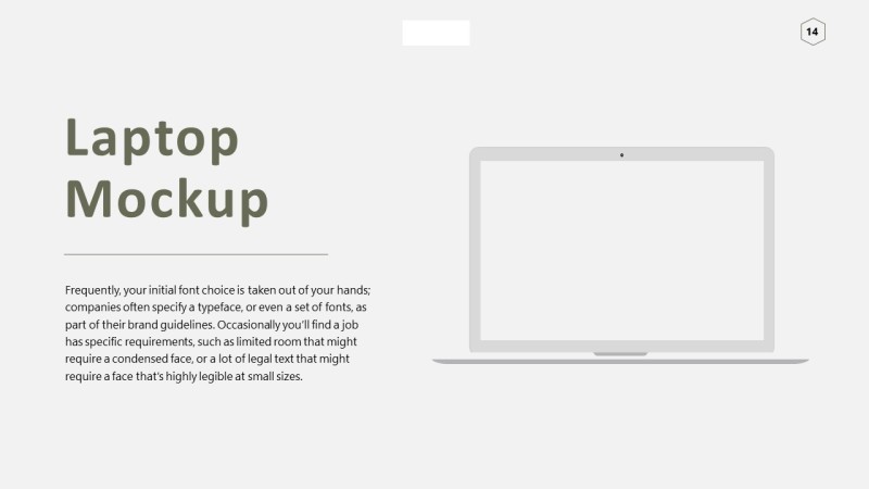 灰色样机展示PPT信息可视化图表14