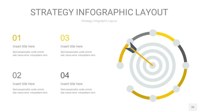 灰黄色战略计划统筹PPT信息图26