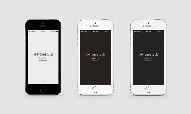 iPhone5S模型分层素材二 iPhone5S模型分层素材二